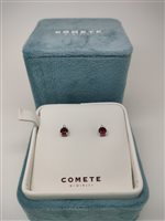 Earrings Comete Woman Storia Di Luce in White Gold Rubino ORB 882 COMETE - ORB 882 COMETE